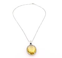 Collana Forever Gioielli Donna Pendenti in Argento Quarzo FGCO00095 - FGCO00095